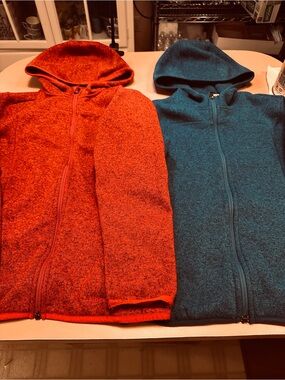 Pair of kids L.L. Bean Fleece Jackets